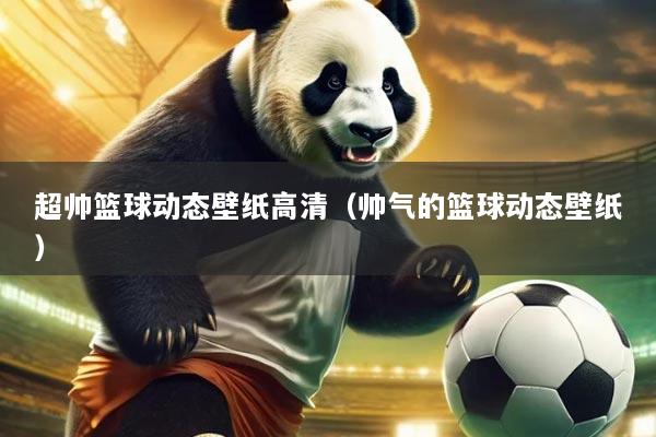 超帅篮球动态壁纸高清(帅气的篮球动态壁纸)