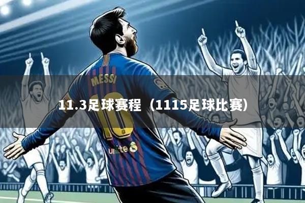 11.3足球赛程(1115足球比赛)